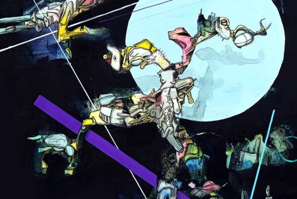 Ausschnitt des Motivs Überlagerung+