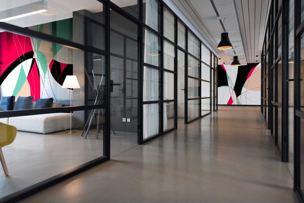 FRTZNABSTRCTN als Interior-Wandelement